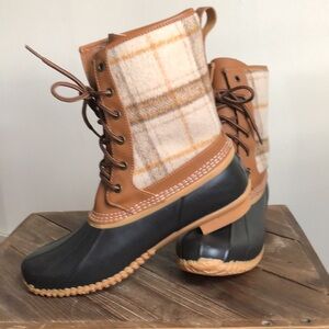 Land’s End Winter Duck Boots, women size 10